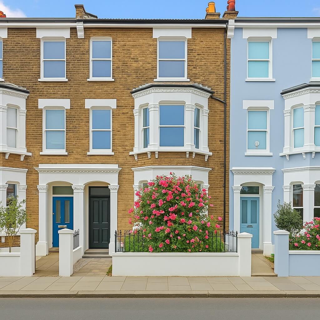 Shepherd's Bush Victorian terrace